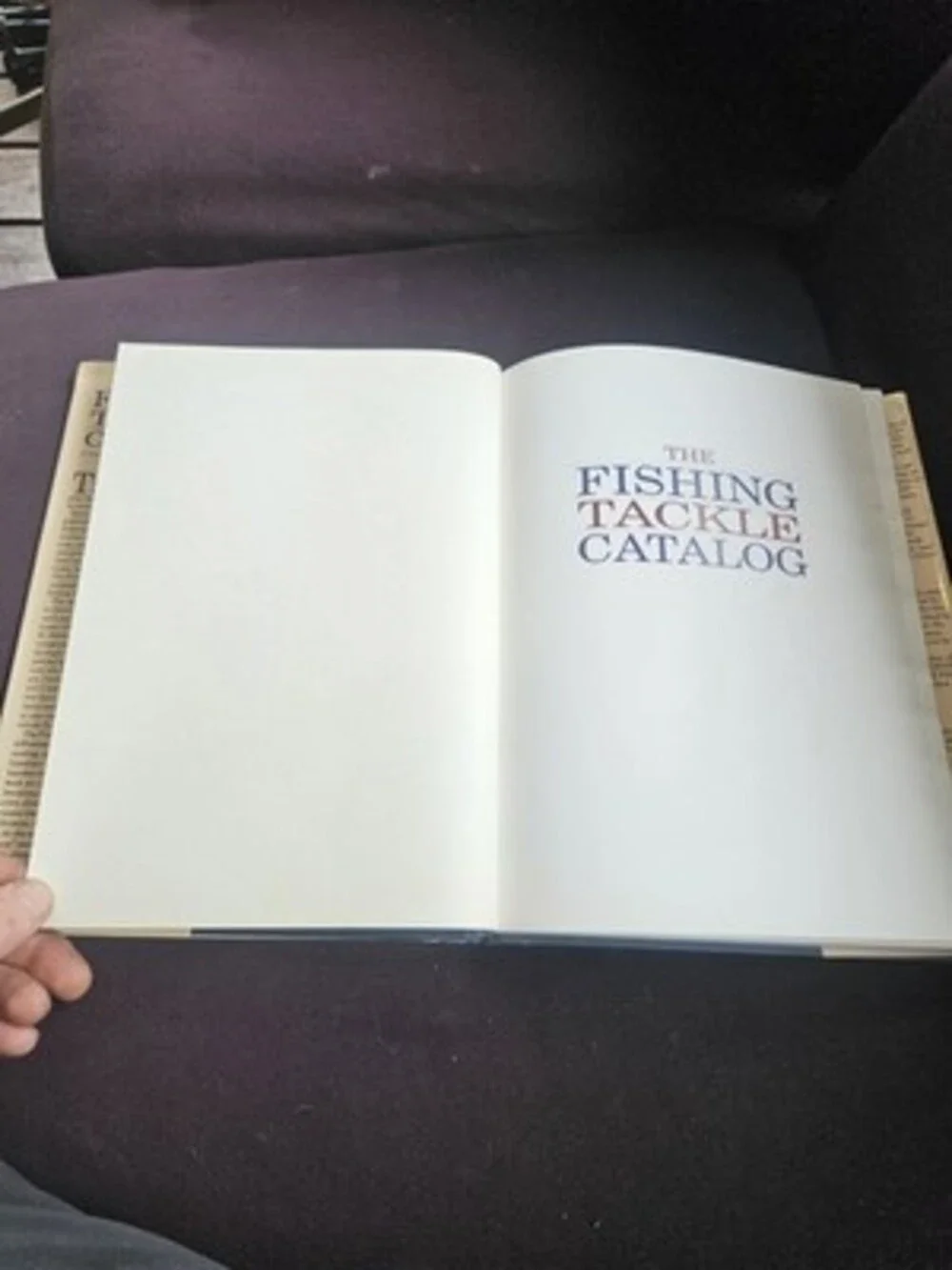 Fishing Tackle Catalog Hardcover Herbert A. Schaffner